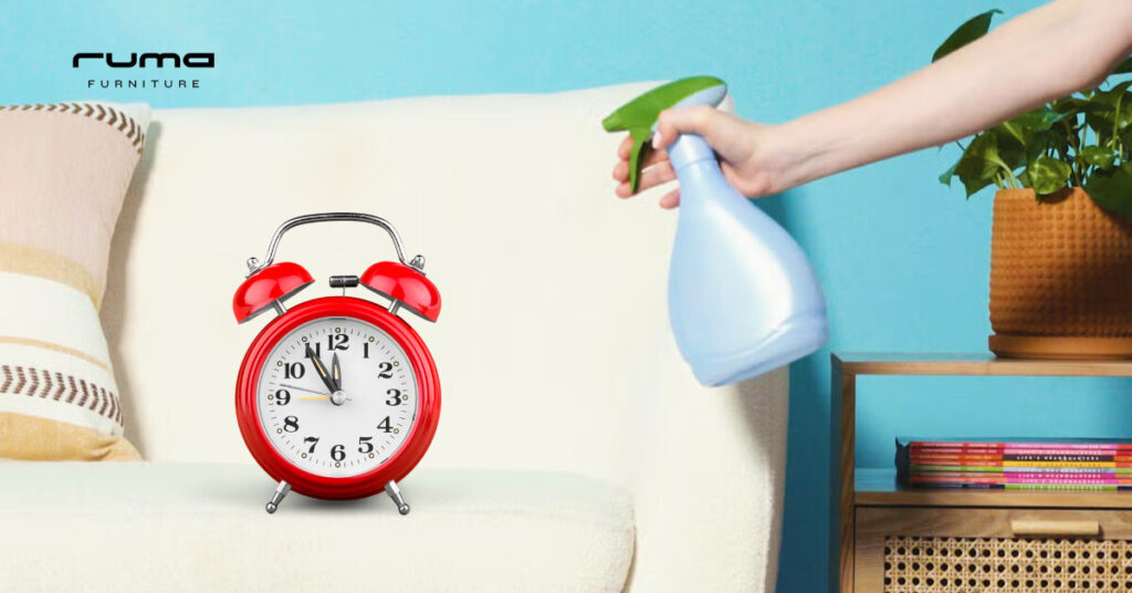 Choosing The Right Time for sofa cleaning