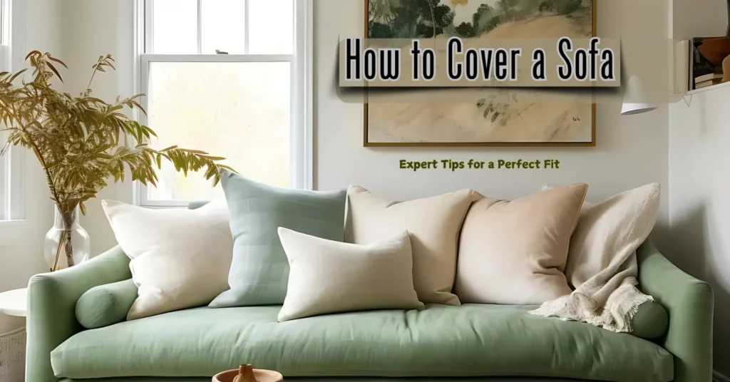 How to Cover a Sofa | rumafurniture