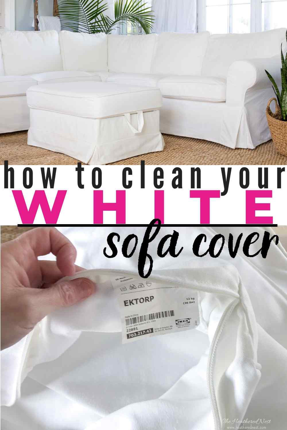 how to clean ikea sofa cover