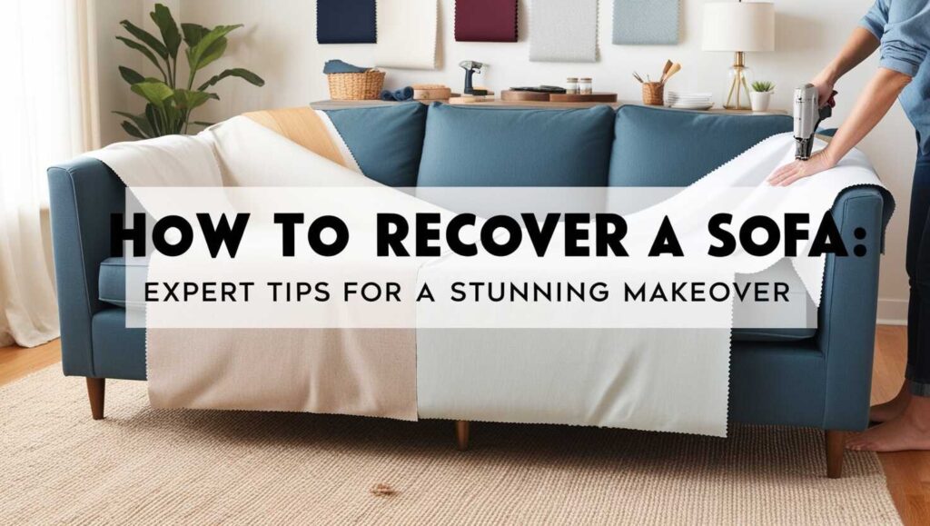 how to recover a sofa